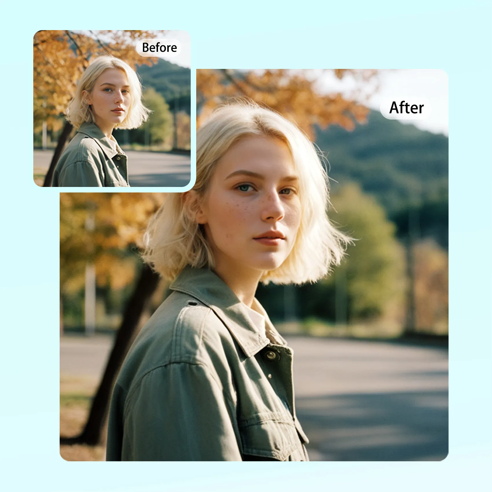 zoom out a picture online