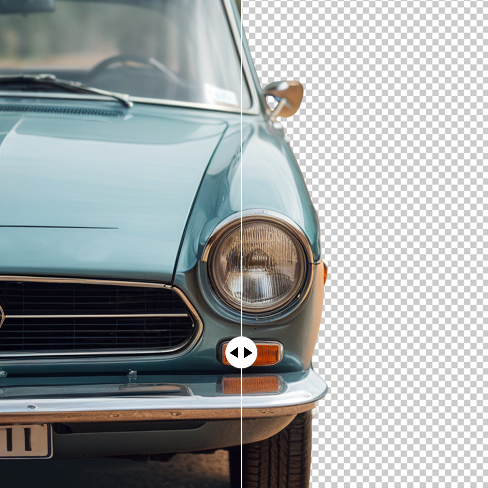 vehicle background removal a