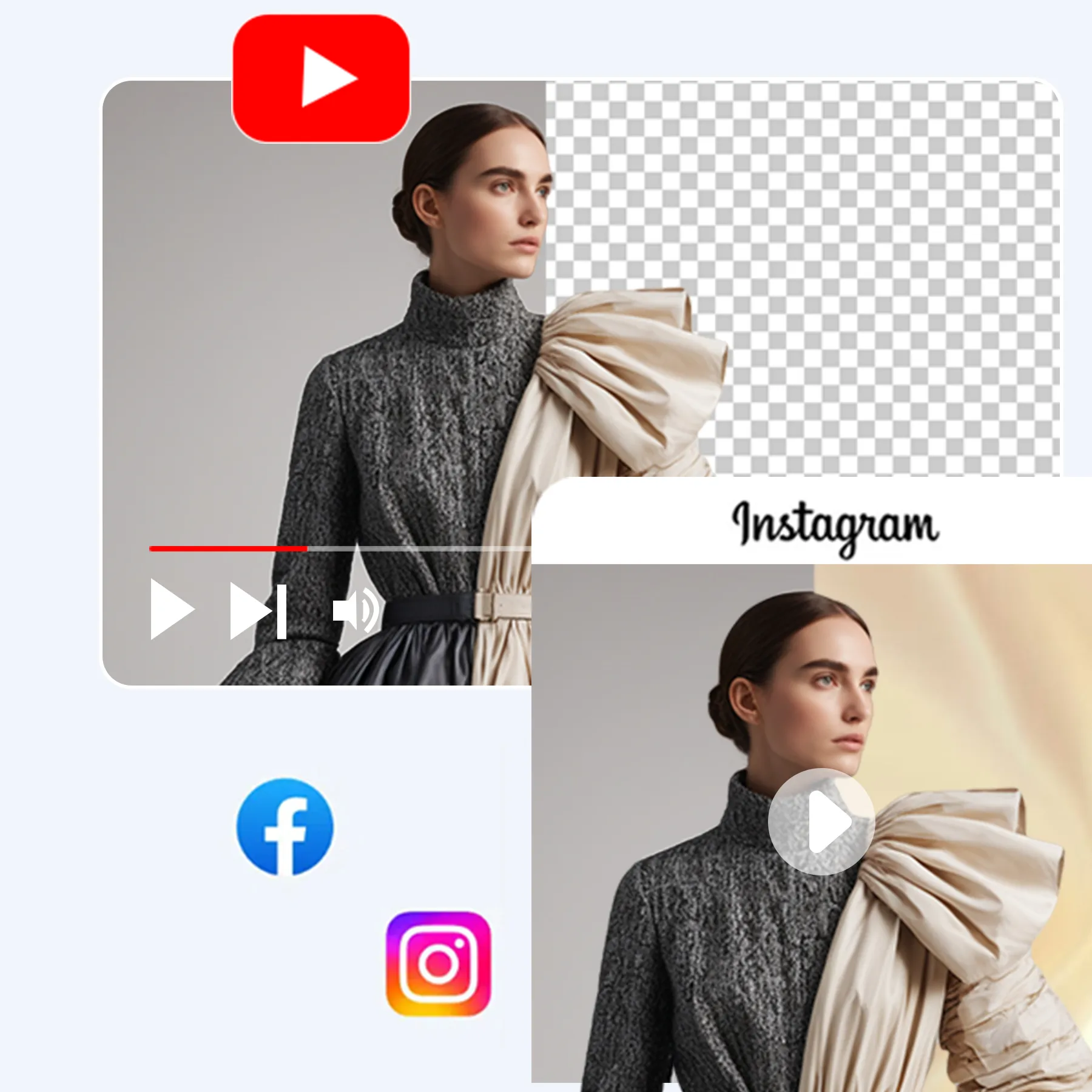 remove video background with ai