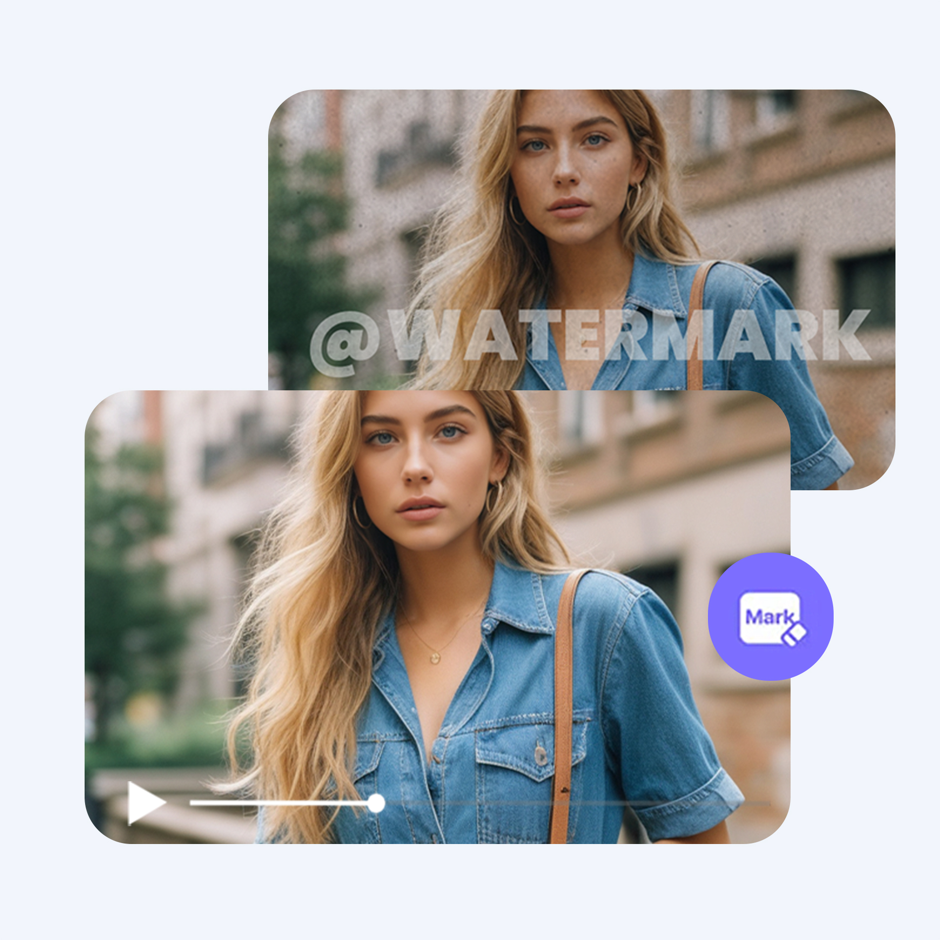 ai watermark remover video a