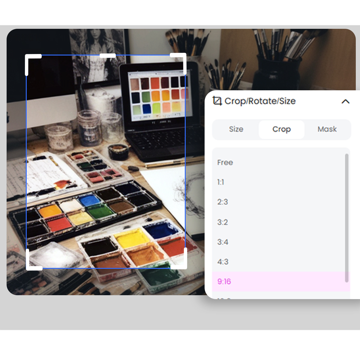 Free Custom Image Cropping Tool | X-Design