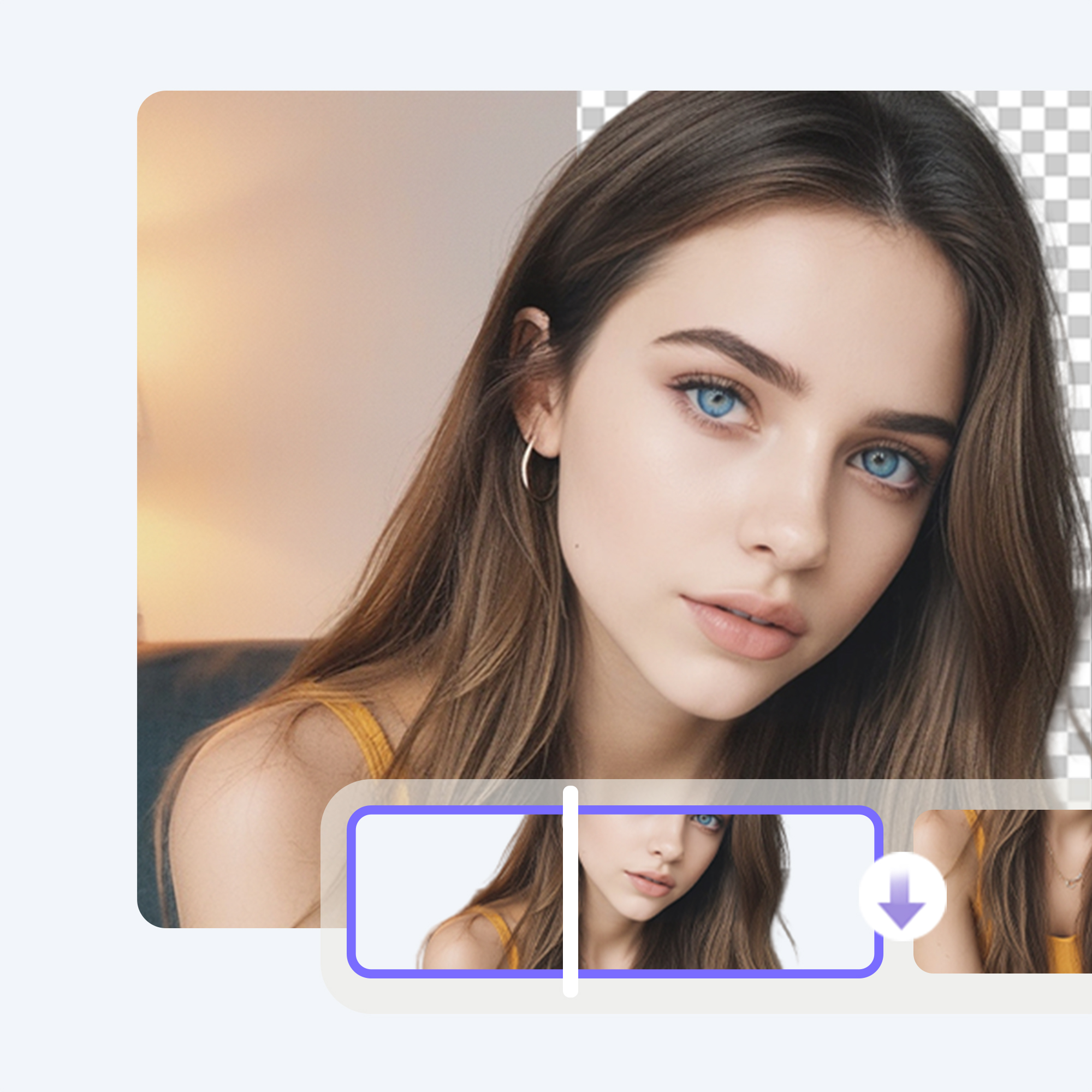 ai video background remover b